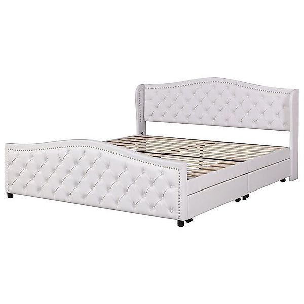 IDEASY Funktionsbett Polsterbett 160/180 x 200 cm, Jugendbett, Bett mit Sta günstig online kaufen