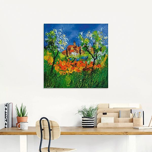 Artland Glasbild »Provence«, Garten, (1 St.), in verschiedenen Größen günstig online kaufen