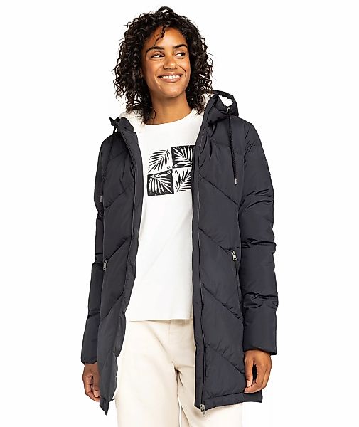 Roxy Steppjacke "BETTER WEATHER", mit Kapuze, extra Länge günstig online kaufen