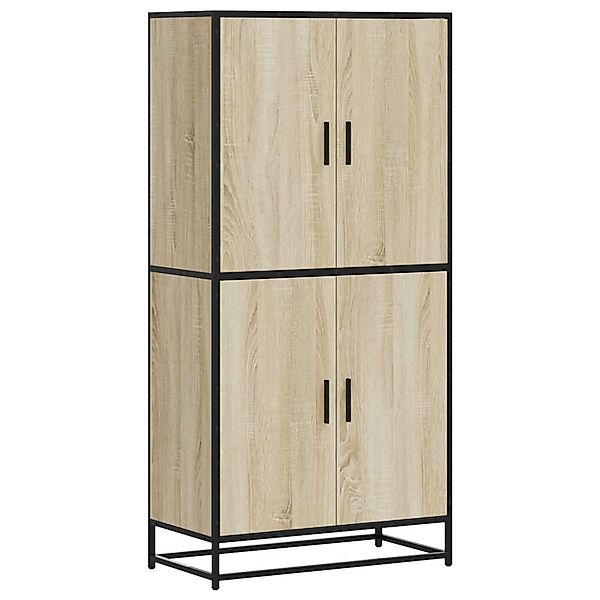 vidaXL Highboard Highboard Sonoma-Eiche 68x35x139 cm günstig online kaufen