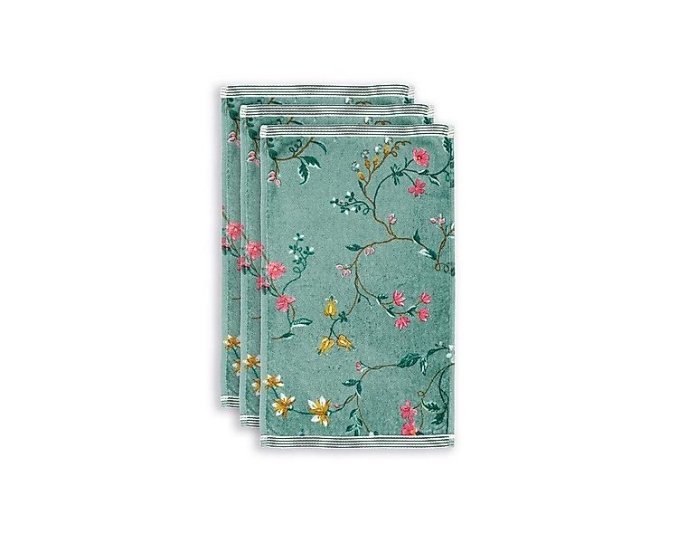 PiP Studio Gästehandtücher Pip Studio, 3er-Set Gästehandtuch, Les Fleurs, 3 günstig online kaufen