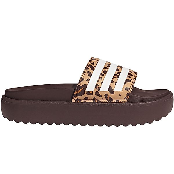 adidas Originals Adilette Platform Shadow Brown/Footwear White günstig online kaufen