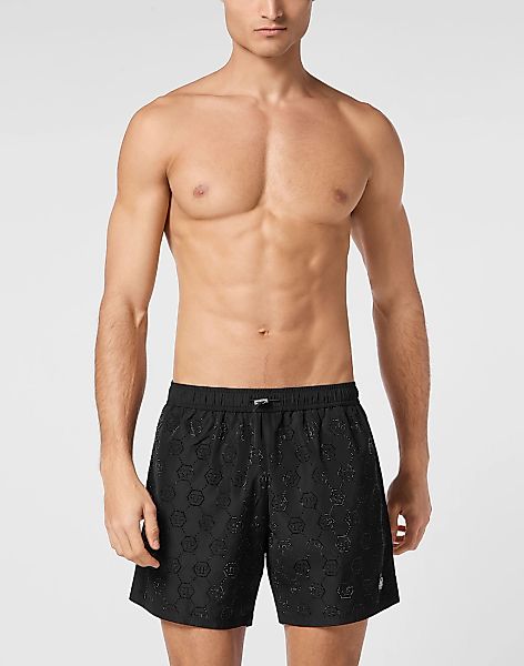 PHILIPP PLEIN Badeshorts "Mit Schmucksteinen" günstig online kaufen