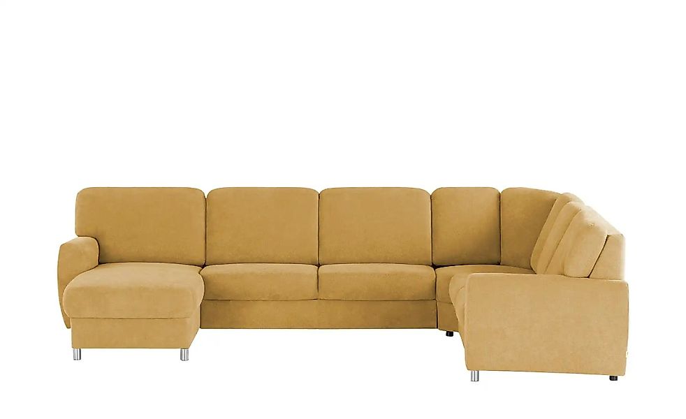 smart Wohnlandschaft  Valencia ¦ gelb ¦ Maße (cm): B: 341 Polstermöbel > So günstig online kaufen