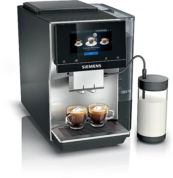 SIEMENS Kaffeevollautomat »EQ700 classic TP715D47, Cold Brew, intuitives 5" günstig online kaufen