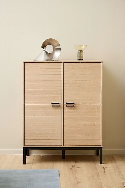 ACTONA GROUP Anrichte "Kensington", Schrank, 4 Türen und 6 Böden weiss pigm günstig online kaufen