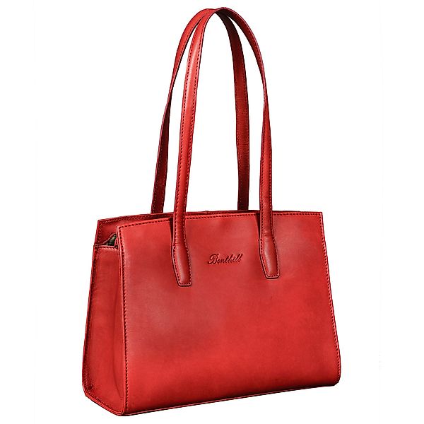 Benthill Henkeltasche Damen Echt Leder Henkeltasche günstig online kaufen