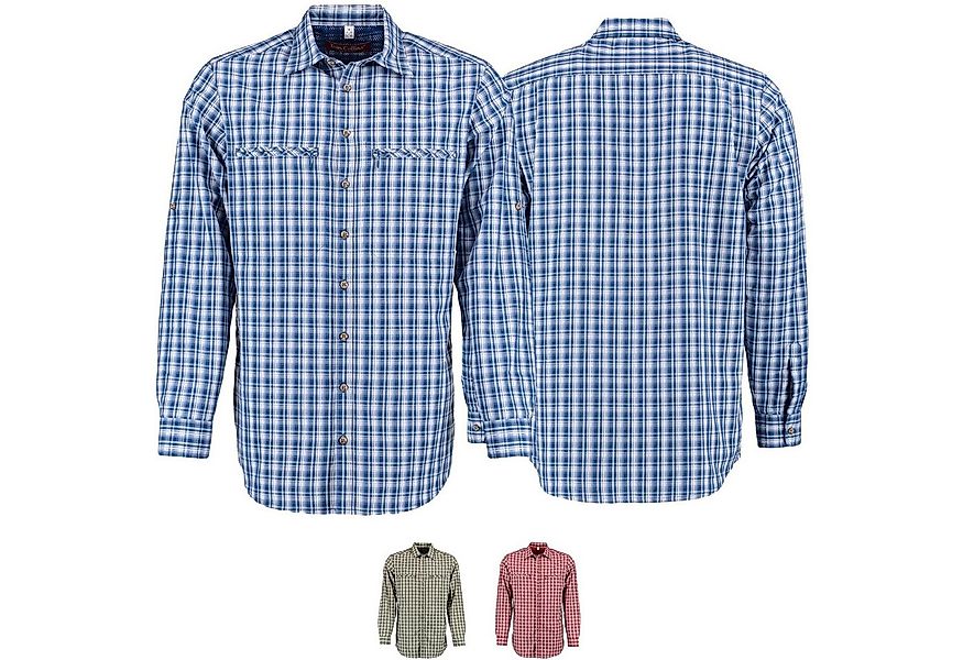 German Wear Outdoorhemd OJ17 Outdoorhemd Regular Fit Haifischkragen Krempel günstig online kaufen