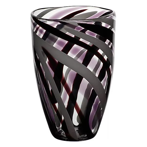 Glasvase Flame Murano 28cm violett günstig online kaufen