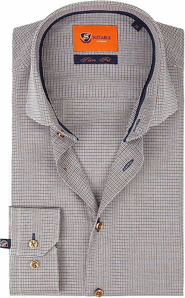 Suitable Hemd Karo D82-05 - Größe 43 günstig online kaufen
