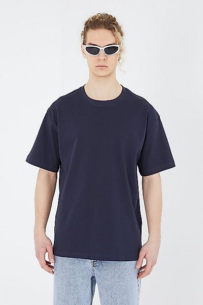Megaman Jeans Oversize-Shirt Oversize Herren T-Shirt Weiter Auschnitt Extra günstig online kaufen