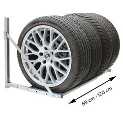 TRUTZHOLM Wandregal Reifenwandhalterung für 4 Räder günstig online kaufen