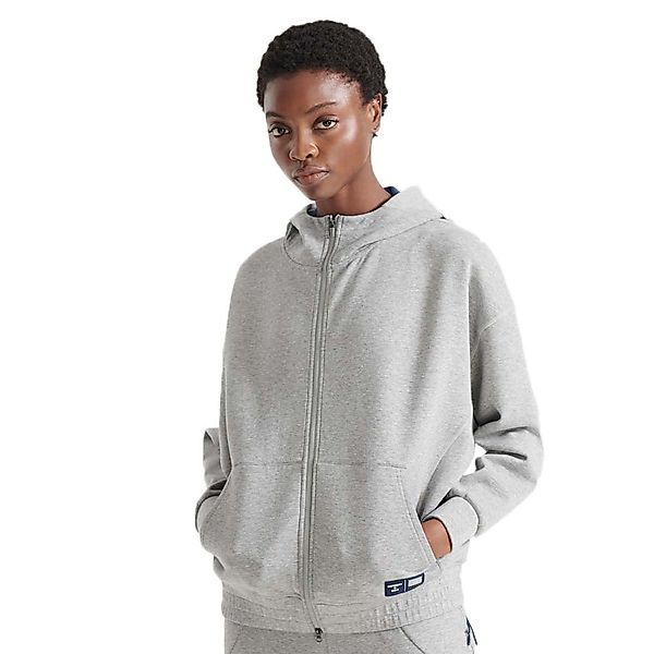 Superdry Train Gymtech Sweatshirt Mit Reißverschluss S Grey Marl günstig online kaufen