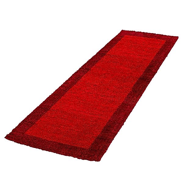 Ayyildiz Hochflorteppich Life 1503 Rot 100 cm x 200 cm günstig online kaufen