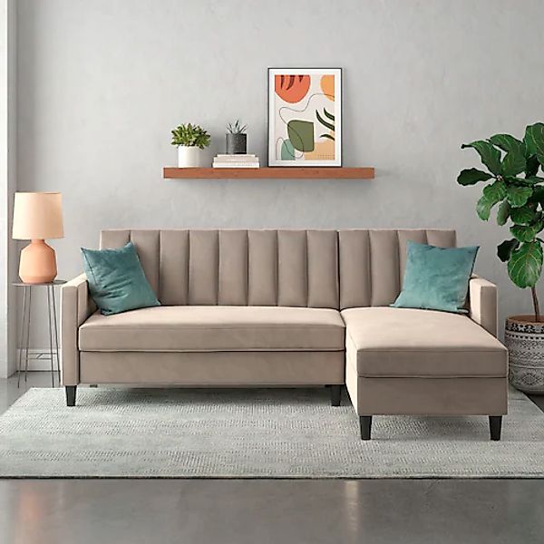 Dorel Home Ecksofa »Celine, L-Form,« mit Bett-Funktion und Stauraum. Recami günstig online kaufen