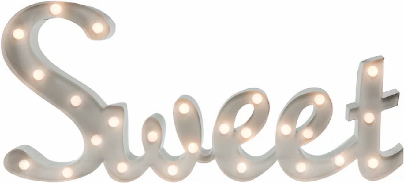 MARQUEE LIGHTS LED Dekolicht »Sweet«, 26 flammig, Leuchtmittel LED-Modul günstig online kaufen