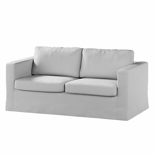 Bezug für Karlstad 2-Sitzer Sofa nicht ausklappbar, lang, szary, Sofahusse, günstig online kaufen