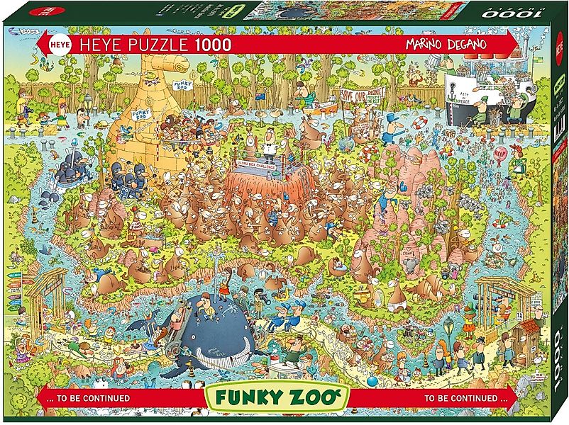 HEYE Puzzle Australian Habitat, 1000 Puzzleteile, Made in Germany günstig online kaufen