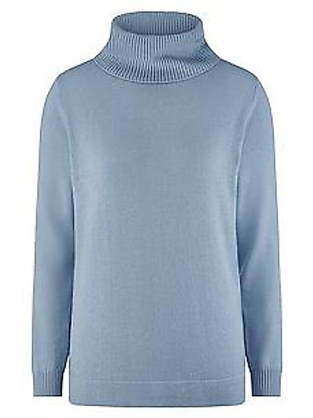 Rollkragen-Pullover Modell Tamara Kaschmir Peter Hahn blau günstig online kaufen