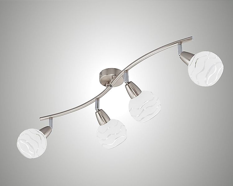 TRANGO LED Deckenleuchte, Dimmfunktion, 4-flammig 1001-42SD günstig online kaufen