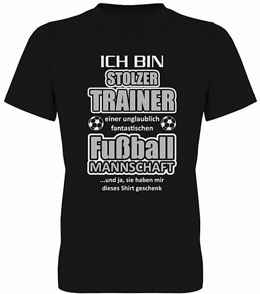 G-graphics T-Shirt Ich bin stolzer Trainer einer fantastischen Fußball-Mann günstig online kaufen