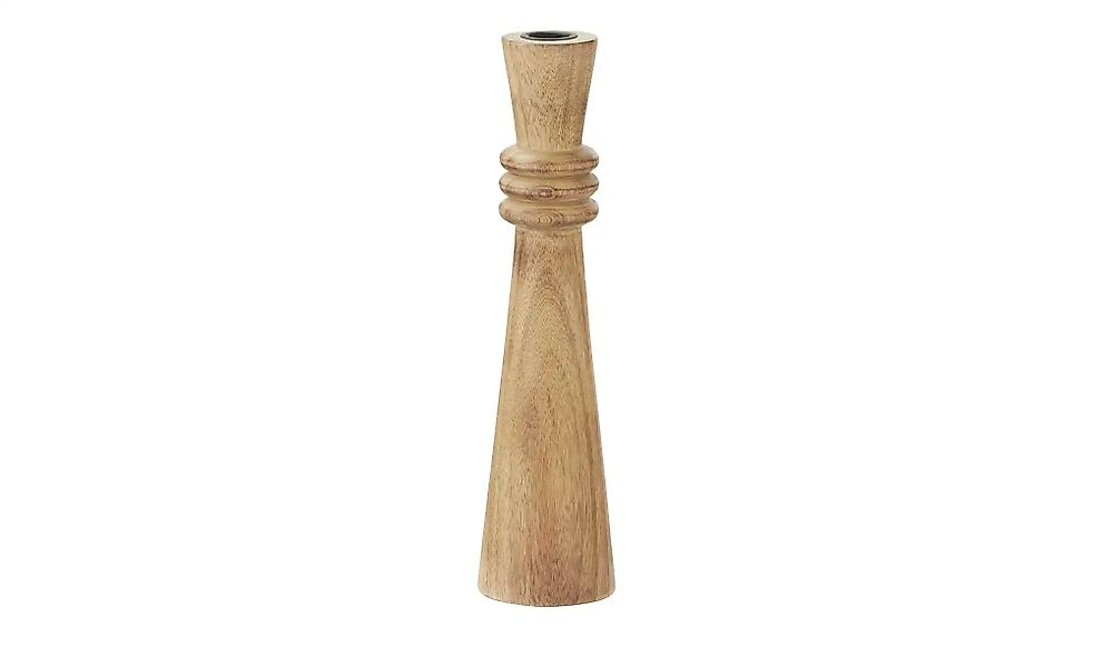 HOME STORY Kerzenleuchter   ¦ holzfarben ¦ Holz,Massivholz,Metall ¦ Maße (c günstig online kaufen