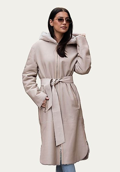Hollert Wintermantel Lammfellmantel Isabelle Beige mit günstig online kaufen