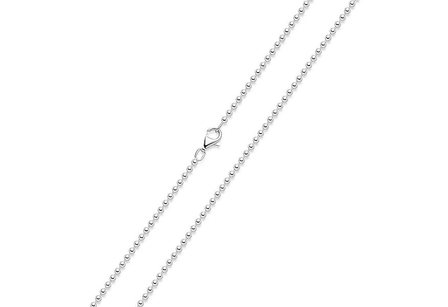 Materia Silberkette Damen Silber Kugelkette Hochglanz 40-70cm K10, 925 Ster günstig online kaufen