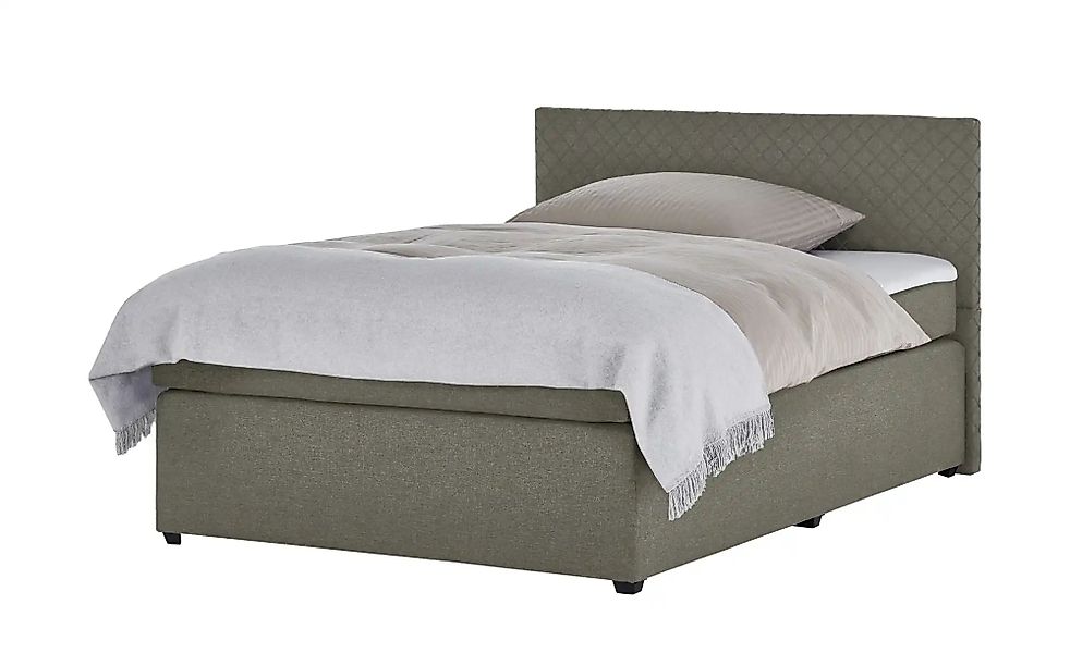 Boxspringbett  Countess ¦ grau ¦ Maße (cm): B: 147 H: 104 Betten > Boxsprin günstig online kaufen