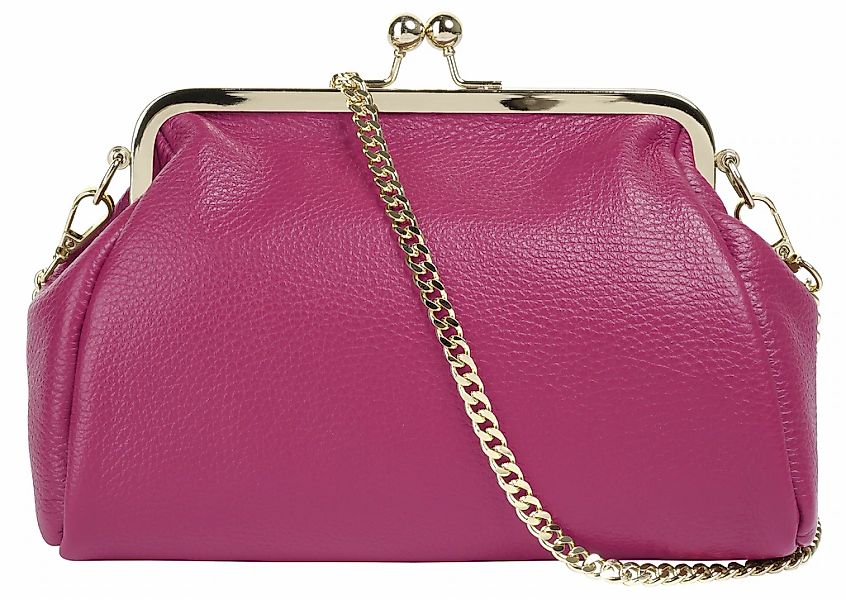 Cluty Abendtasche echt Leder, Made in Italy günstig online kaufen