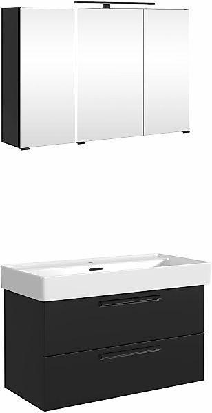 welltime Badmöbel-Set "SALVADA, 2tlg-Set, gedämpfte Scharniere, Softclose, günstig online kaufen