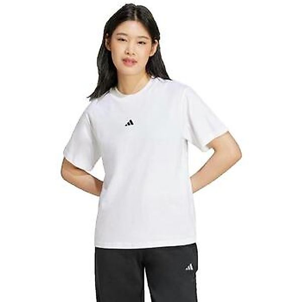 adidas  T-Shirt T-shirt  Essentials Small Logo blanc günstig online kaufen