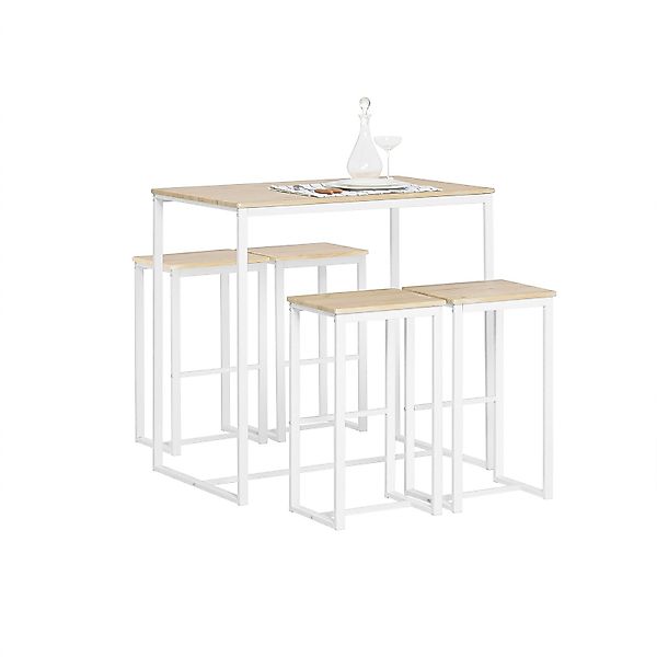 SoBuy Bartisch OGT15, 5-teilig Bartisch mit günstig online kaufen