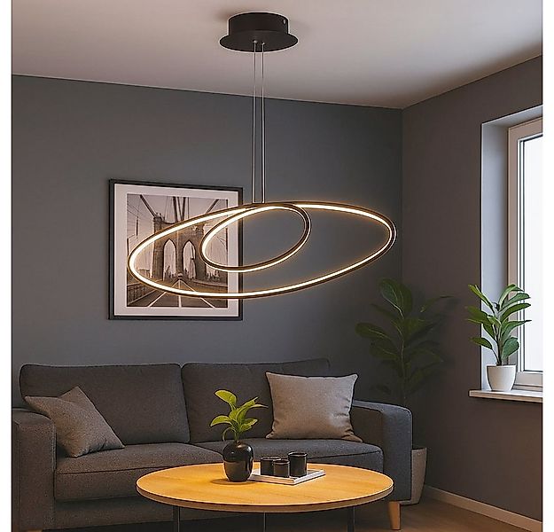 WOFI LED Pendelleuchte, LED-Leuchtmittel fest verbaut, Warmweiß, LED Hängel günstig online kaufen