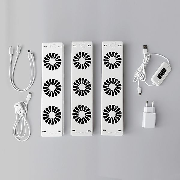 Cozy Vent Heizkörperventilator Heizkörper Ventilator Energiesparender günstig online kaufen
