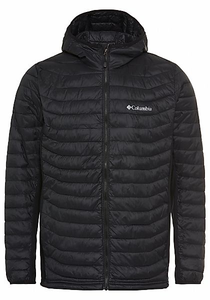 Columbia Steppjacke Powder Pass™ Hybrid Hooded Jacket aus wasserabweisendem günstig online kaufen