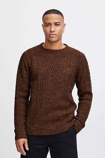 Blend Rundhalspullover "BHPullover", Klassischer Grobstrickpullover günstig online kaufen