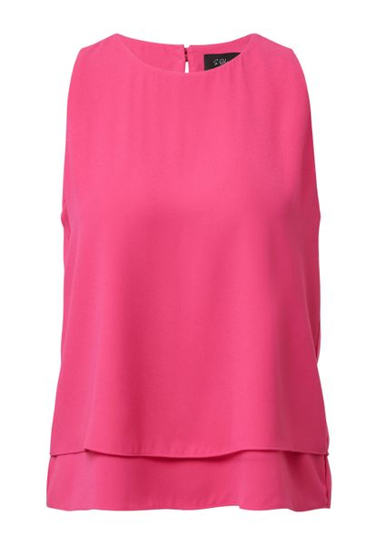 s.Oliver Blusentop Bluse Blusenshirt mit Layering günstig online kaufen