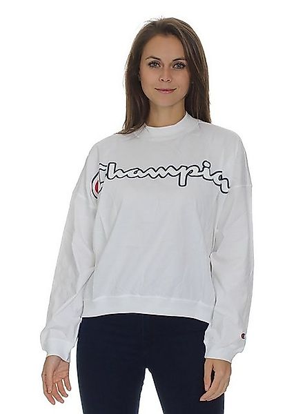 Champion Sweater Champion Longsleeve Damen 113197 F20 WW001 WHT Weiss günstig online kaufen