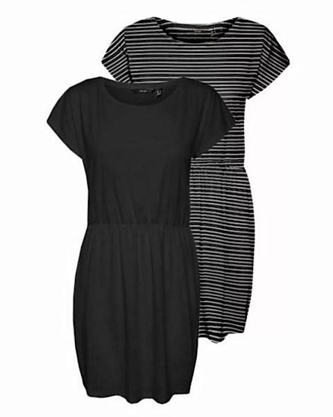 Vero Moda Jerseykleid LUNA (2-tlg) Drapiert/gerafft günstig online kaufen