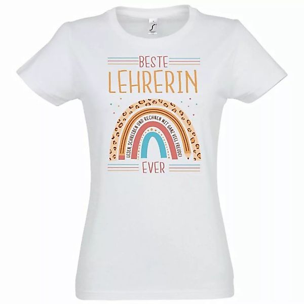 Youth Designz T-Shirt BESTE LEHRERIN EVER Damen Shirt Mit modischem Print günstig online kaufen