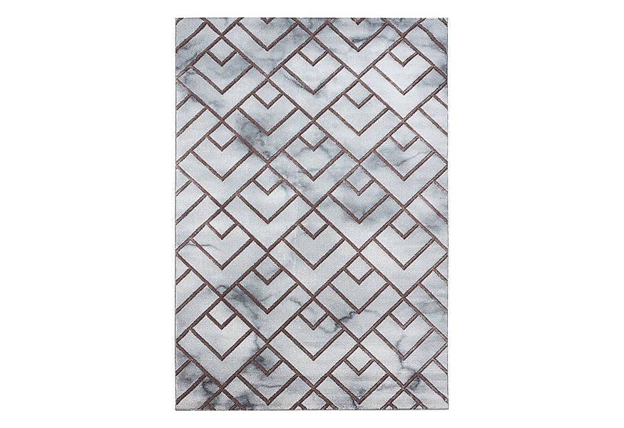 Teppium Teppich Marmor Design, Rechteckig, Höhe: 12 mm, Kurzflor Teppich Wo günstig online kaufen