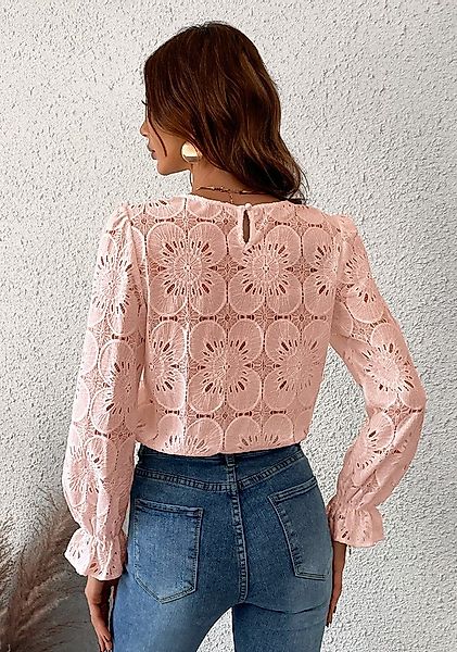 Cupshe Blusentop Romantisches Strick Top aus Spitze günstig online kaufen