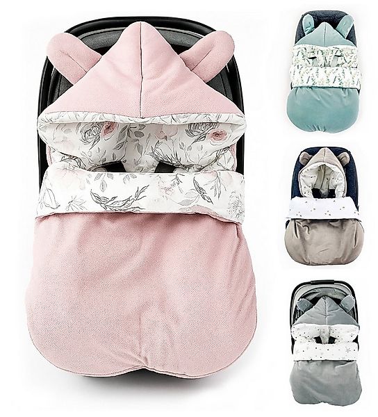 BABEES Fußsack BABYFUßSACK für Babyschale Frühling Übergang warm mit Füllun günstig online kaufen