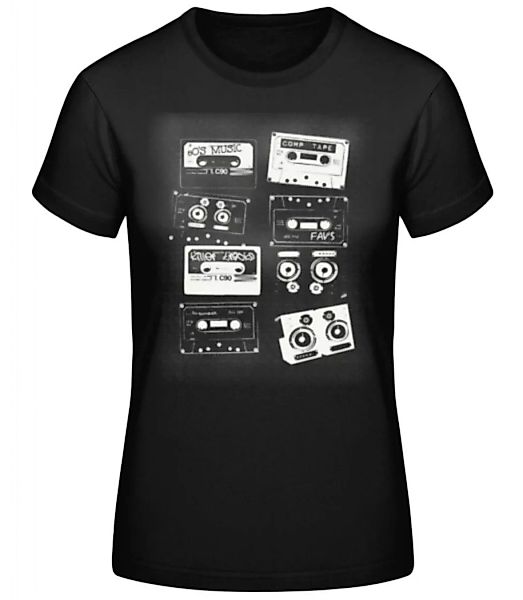 Old Cassettes · Frauen Basic T-Shirt günstig online kaufen