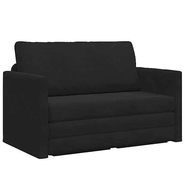 vidaXL Schlafsofa 110cm Schwarz Samt 4106706 günstig online kaufen