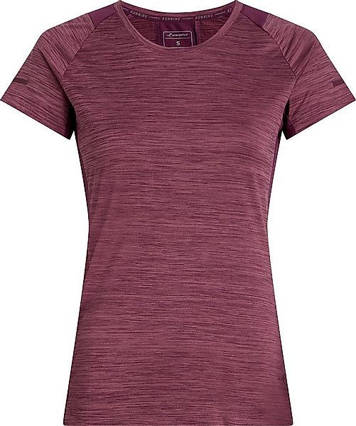 Energetics T-Shirt Da.-T-Shirt Evii SS W MELANGE/RED WINE/RED günstig online kaufen