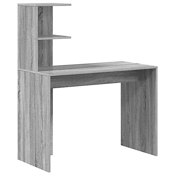 vidaXL Schreibtisch Grau Sonoma 102 x 50 x 124 cm Holzwerkstoff 869359 günstig online kaufen