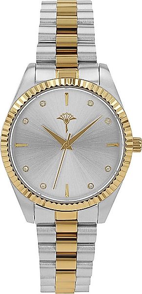 JOOP! Quarzuhr 2039568, Armbanduhr, Damenuhr, Edelstahlarmband, analog, Zir günstig online kaufen