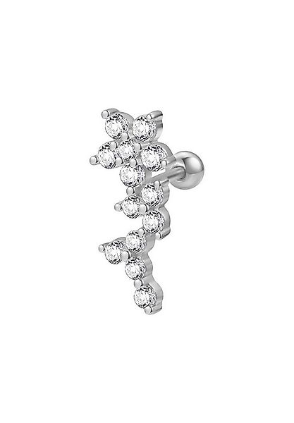 Hey Happiness Single-Ohrstecker Piercing Blüte, Knorpel Helix Piercing Ohr, günstig online kaufen